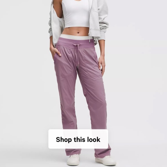 NWT Lululemon Dance Studio Mid-Rise Pant in Lavender Lux - Picture 3 of 11